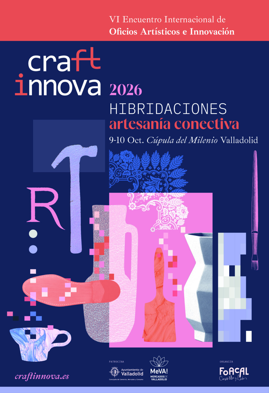 Craftinnova transforma la Cúpula del Milenio de Valladolid en un espacio de oficios con 40 actividades gratuitas de artesanía, diseño y tecnología