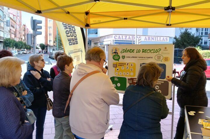 El Ayuntamiento de Valladolid y Ecoembes imparten formación sobre reciclaje de envases en los barrios de la ciudad