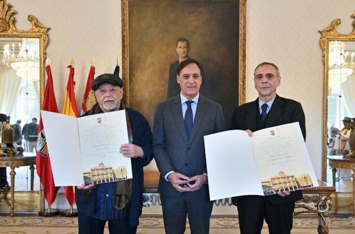 García Carbayo reconoce a Rafael Courtoisie y José Pulido como huéspedes distinguidos en el XXIX Encuentro de Poetas Iberoamericanos