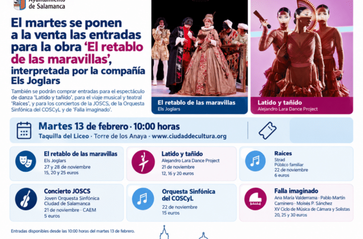 Las entradas para la obra "El retablo de las maravillas" de la compañía Els Joglars se ponen a la venta el martes.