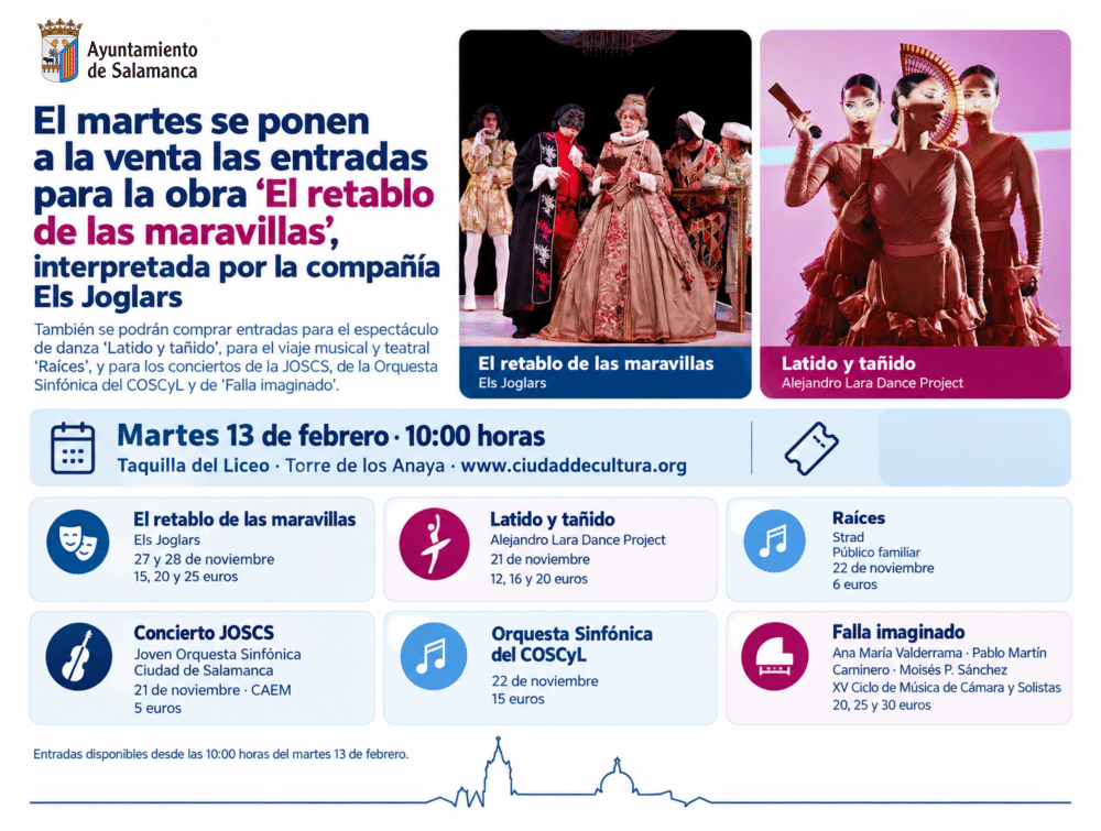 Las entradas para la obra "El retablo de las maravillas" de la compañía Els Joglars se ponen a la venta el martes.