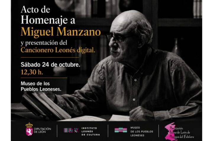 El ILC digitaliza el 'Cancionero leonés' de Miguel Manzano como homenaje a este destacado musicólogo
