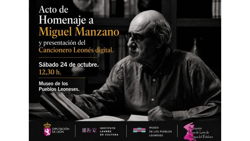 El ILC digitaliza el 'Cancionero leonés' de Miguel Manzano como homenaje a este destacado musicólogo