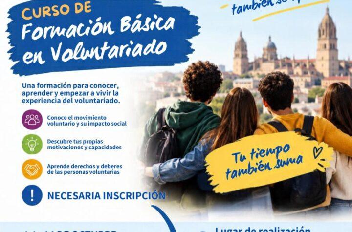 El Ayuntamiento de Salamanca lanza un nuevo curso gratuito de formación en voluntariado básico