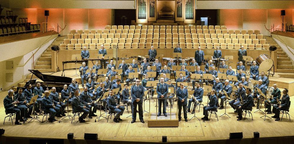 Concierto solidario de la Unidad de Música de la Guardia Civil en el CAEM el 16 de octubre