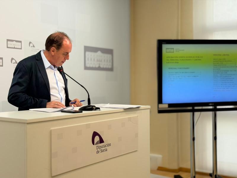 Diputación anuncia 40 plazas en la Oferta Pública de Empleo 2026 para funcionarios y laborales