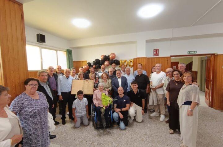 Ágreda celebra el centenario de Eufemia Ojuel Domínguez