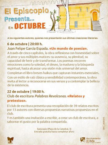 El Episcopio presenta su programación para octubre
