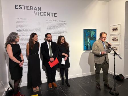 Esteban Vicente regresa a Nueva York con la exposición 'El pintor de la realidad' en el Instituto Cervantes