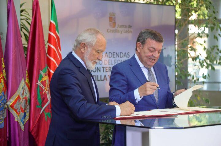 Diputación de Soria firma la adenda de los fondos de cohesión de la Consejería de Presidencia de Castilla y León